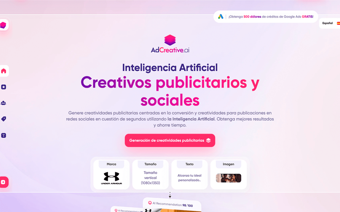 AdCreative.ai - Inteligencia Artificial