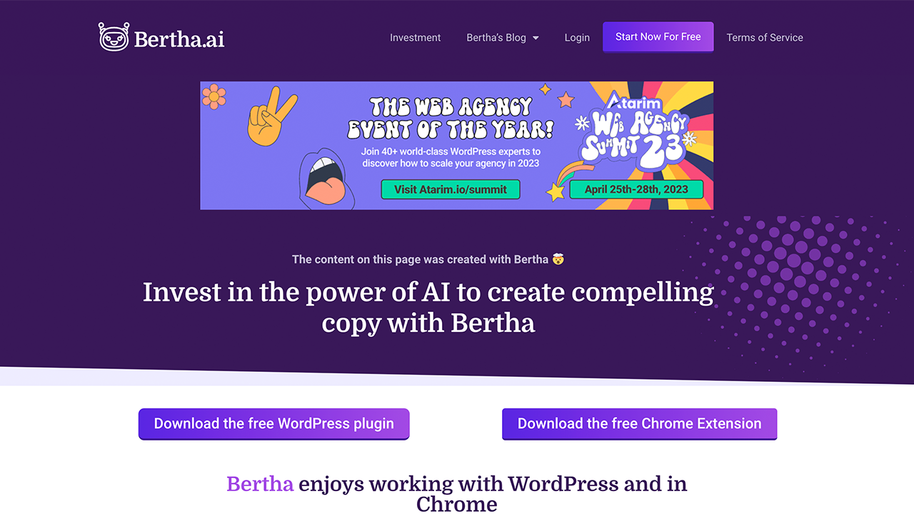 Bertha – Inteligencia Artificial Bertha - Inteligencia Artificial