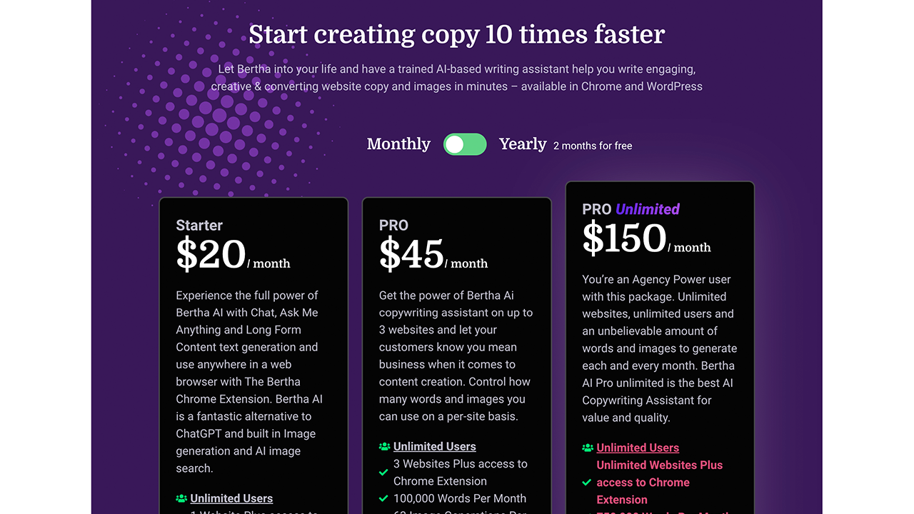 Bertha - Inteligencia Artificial Bertha - Inteligencia Artificial