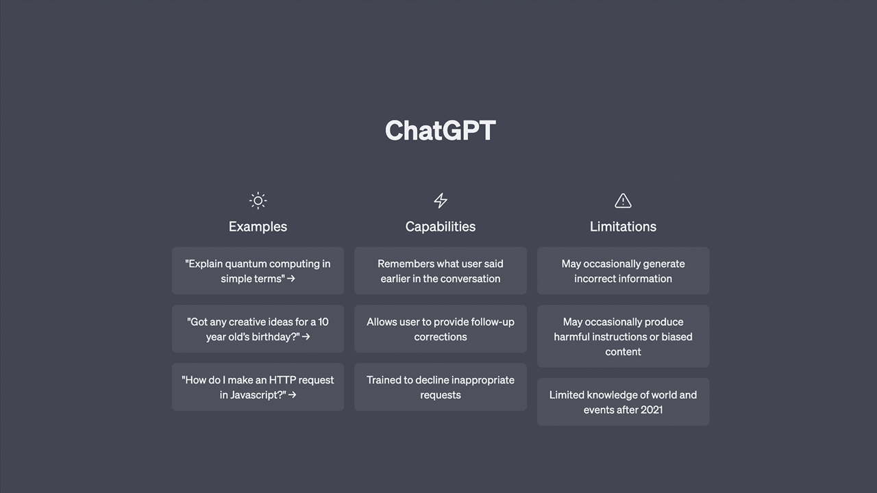 ChatGPT - Inteligencia Artificial ChatGPT - Inteligencia Artificial