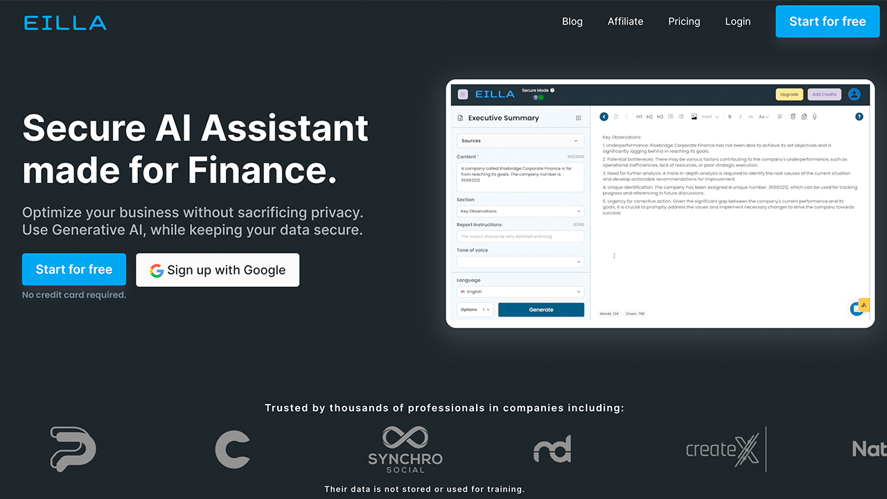 Eilla – Inteligencia Artificial Eilla - Inteligencia Artificial