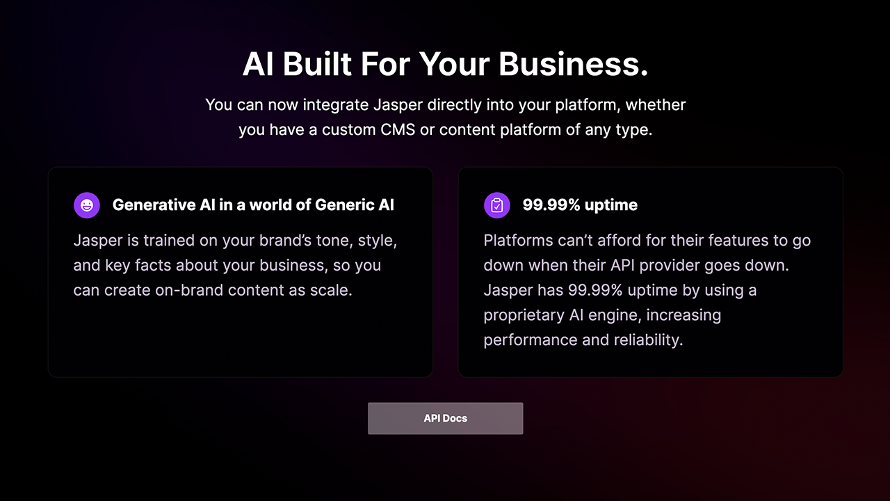 Jasper - Inteligencia Artificial Jasper - Inteligencia Artificial