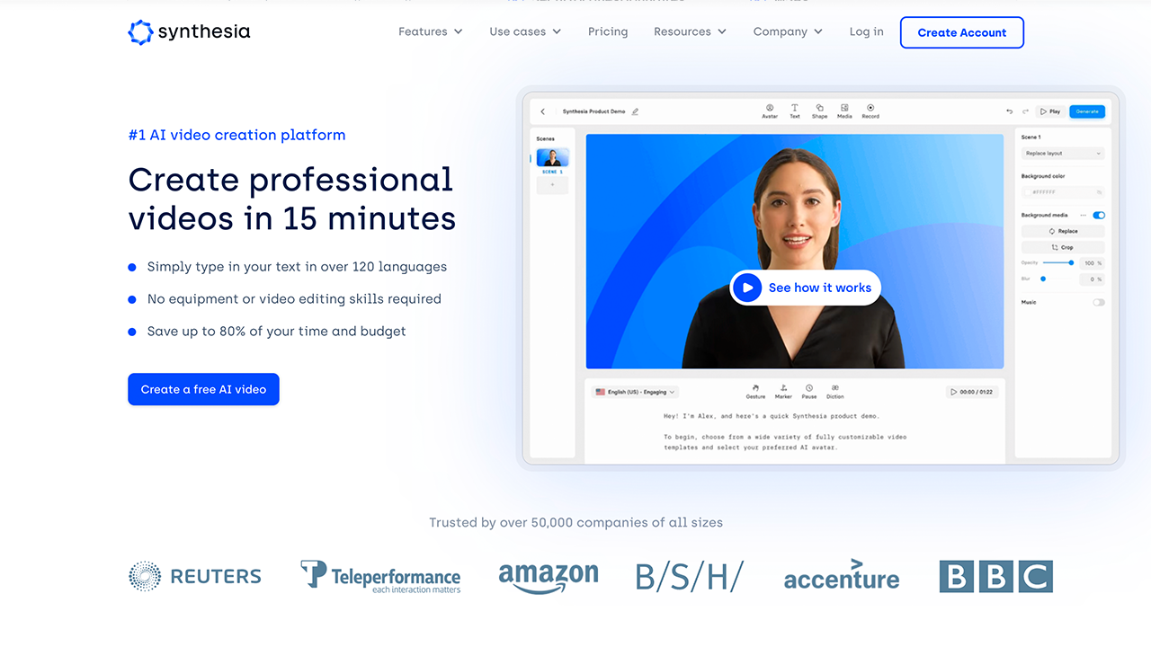 Synthesia – Inteligencia Artificial Synthesia - Inteligencia Artificial