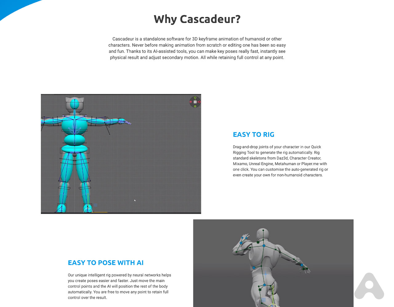 Cascadeur - Inteligencia Artificial Cascadeur - Inteligencia Artificial
