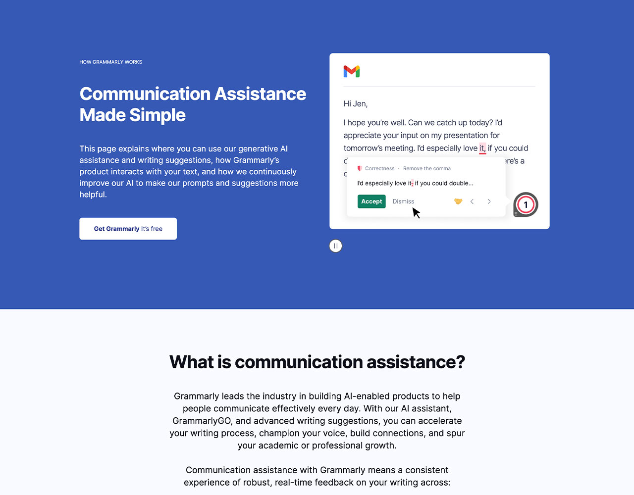 Grammarly - Inteligencia Artificial Grammarly - Inteligencia Artificial