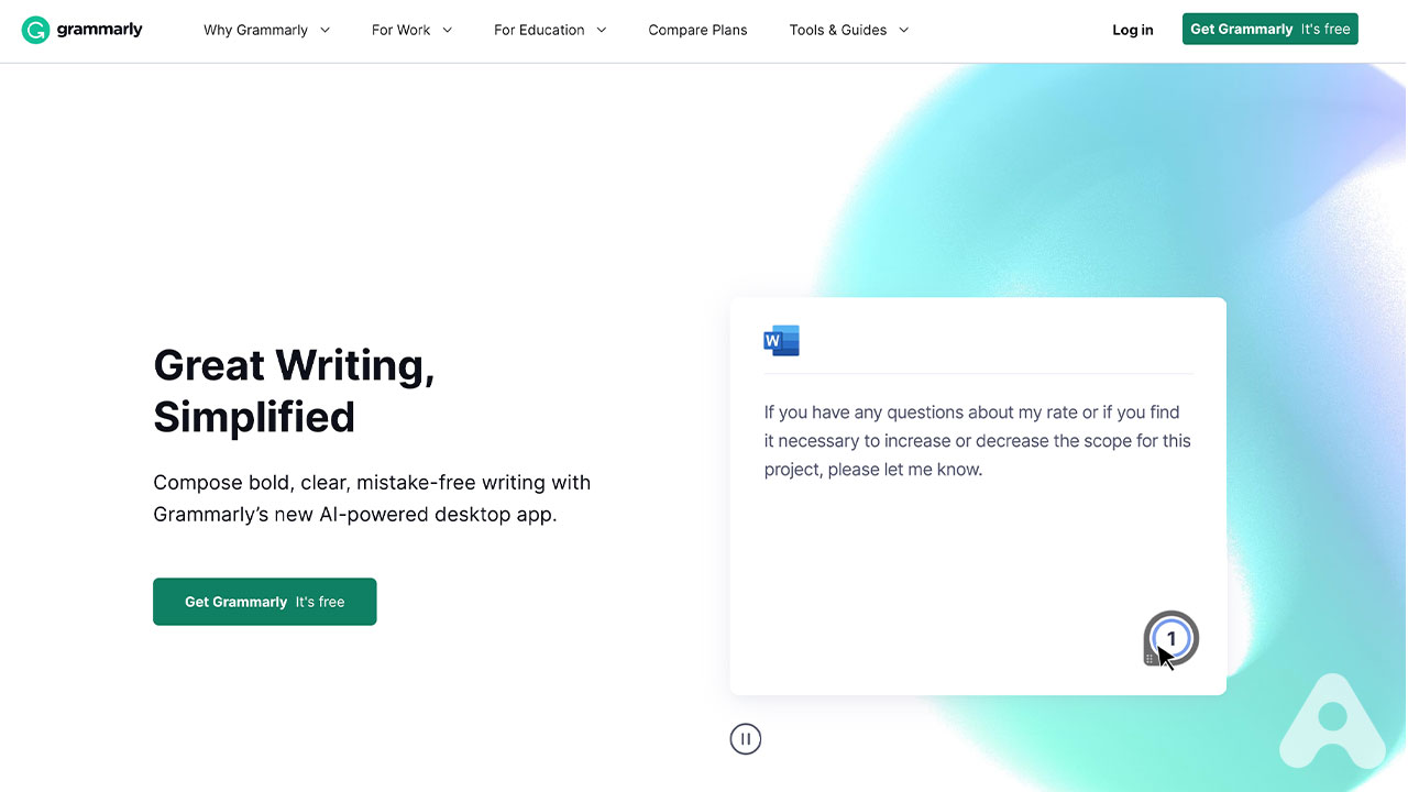 Grammarly – Inteligencia Artificial Grammarly - Inteligencia Artificial