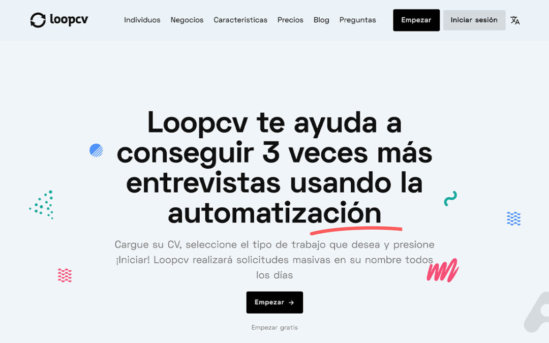 LoopCV - Inteligencia Artificial