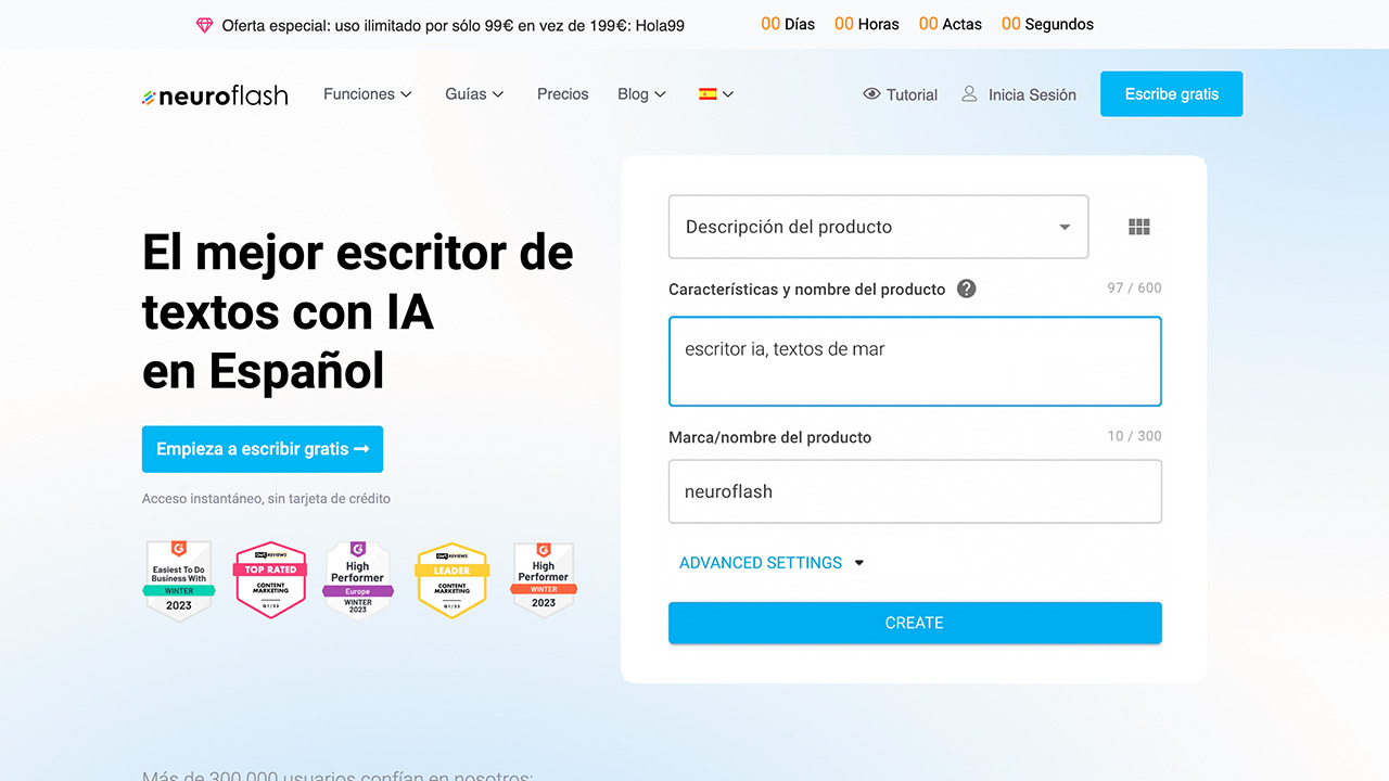 Neuroflash- Inteligencia Artificial Neuroflash- Inteligencia Artificial