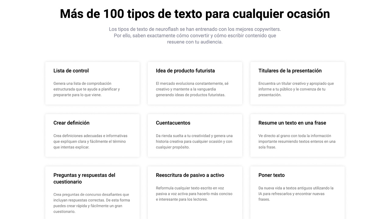 Neuroflash- Inteligencia Artificial Neuroflash- Inteligencia Artificial