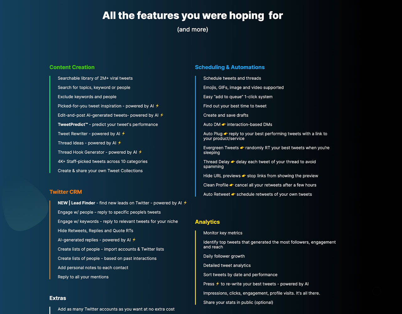 Tweet - Hunter AI Tweet - Hunter AI