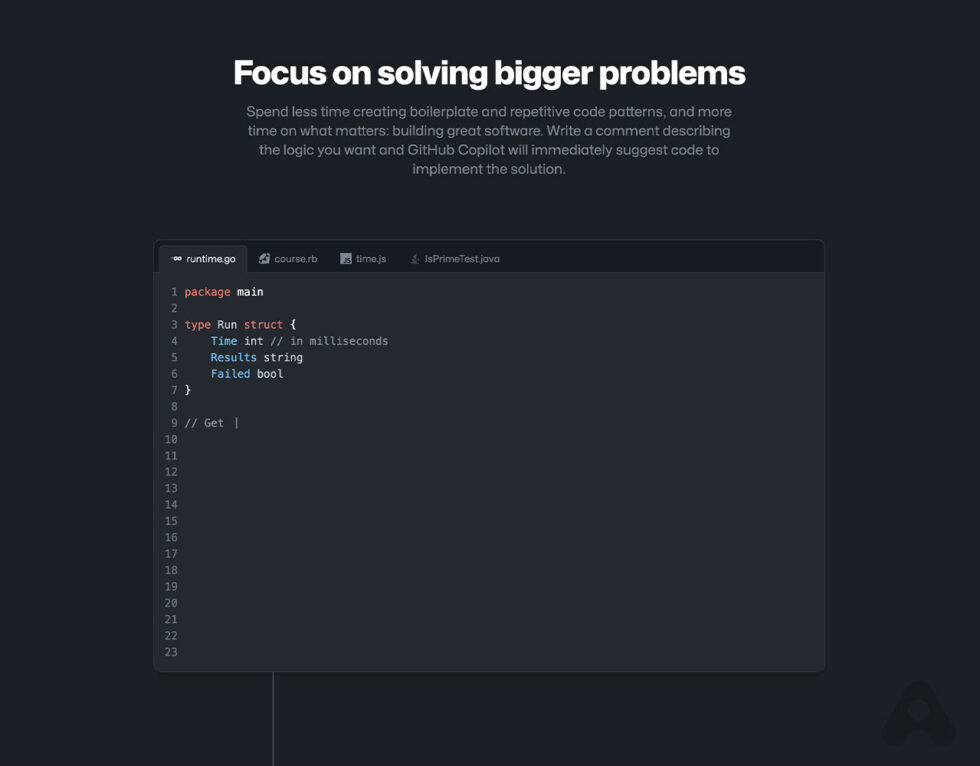 GitHub Copilot - Inteligencia Artificial