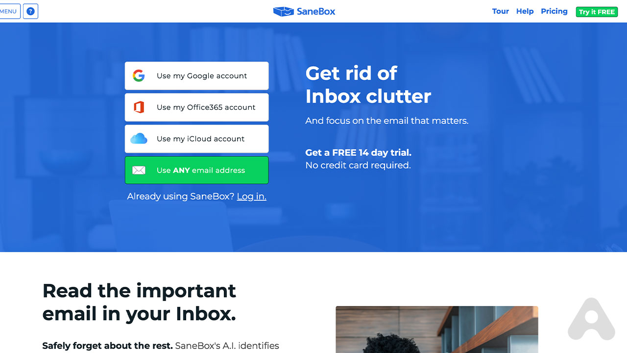 SaneBox – Inteligencia Artificial – Mails SaneBox - Inteligencia Artificial - Mails