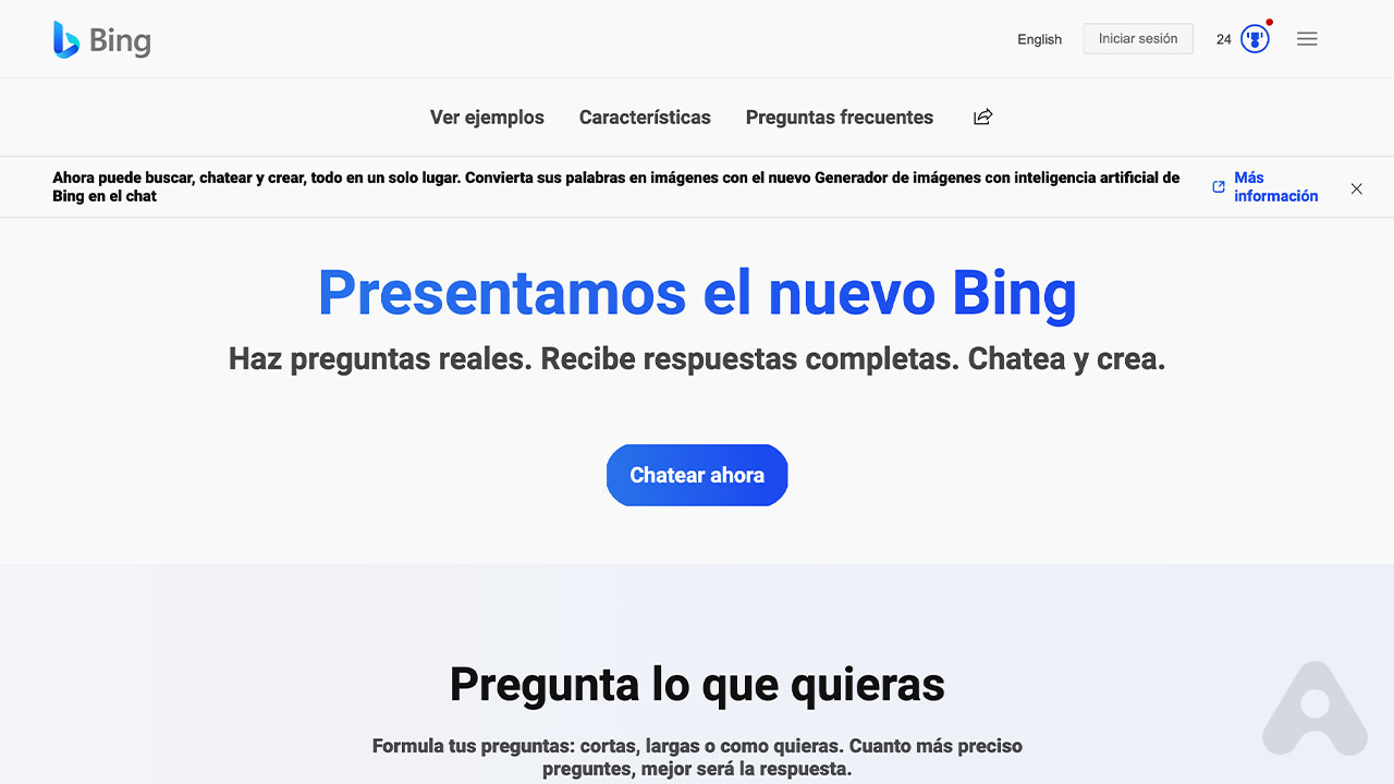 Bing – Inteligencia Artificial Bing - Inteligencia Artificial