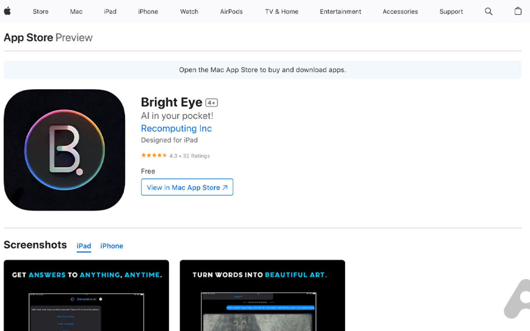 Bright Eye - Inteligencia Artificial