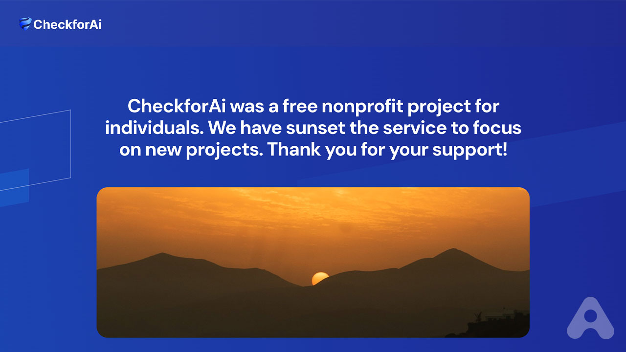 CheckforAI – Inteligencia Artificial CheckforAI - Inteligencia Artificial