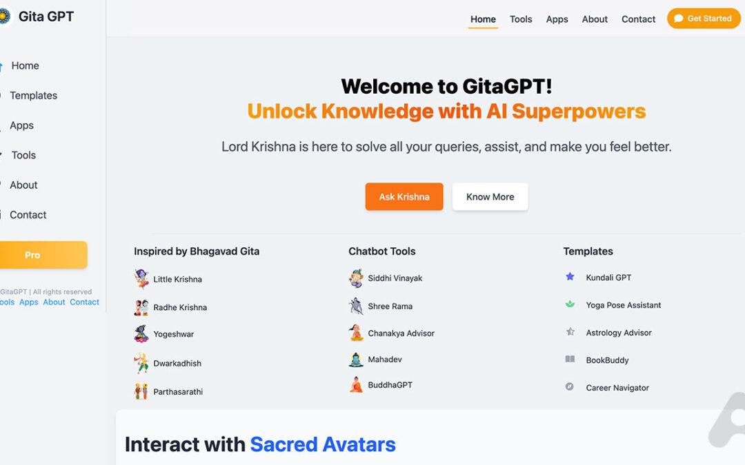 Gita GPT - Inteligencia Artificial
