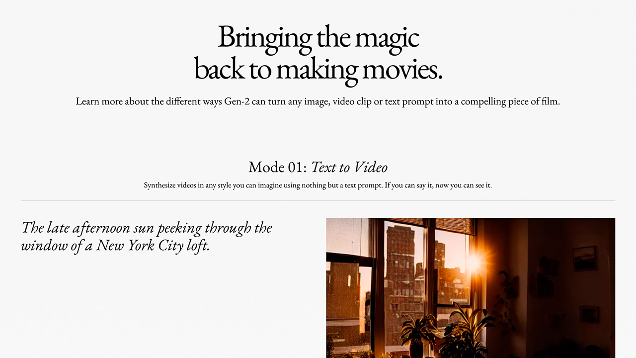 Gen-2 - Inteligencia Artificial Gen-2 - Inteligencia Artificial